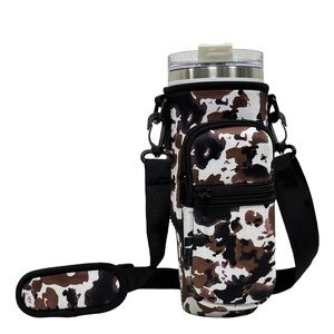 Camouflage Insulated Water Bottle Carrier